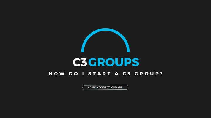 Starting a C3 Group Interest Form logo