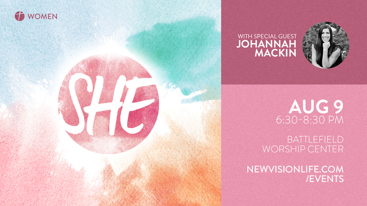 SHE | August 9, 2019 logo image