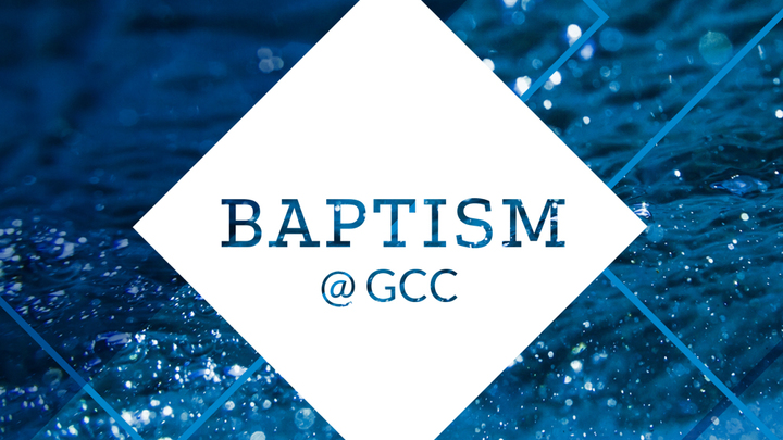 Baptism@GCC logo image