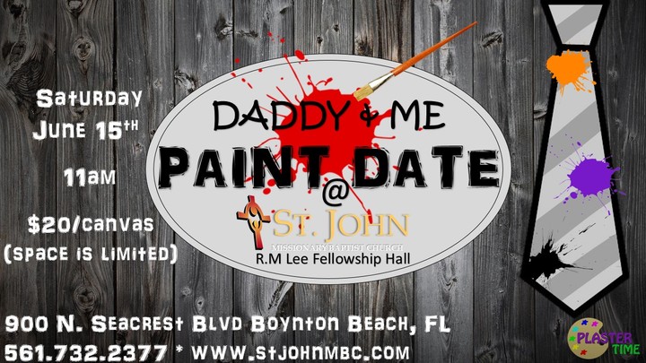 Daddy & Me Paint Date logo image