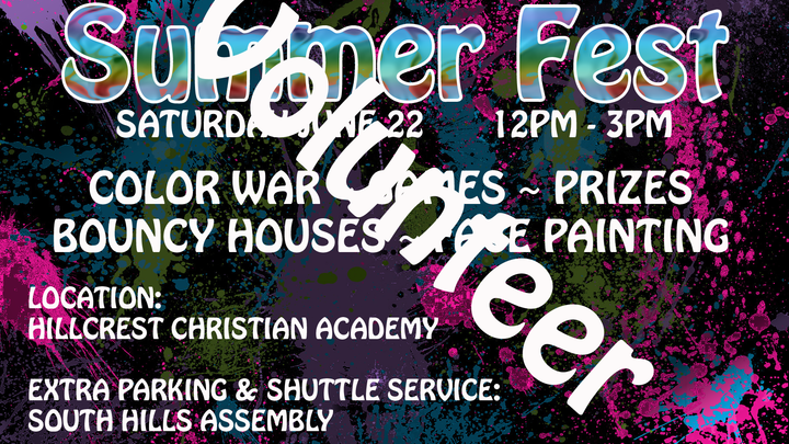 Summer Fest Volunteer logo image