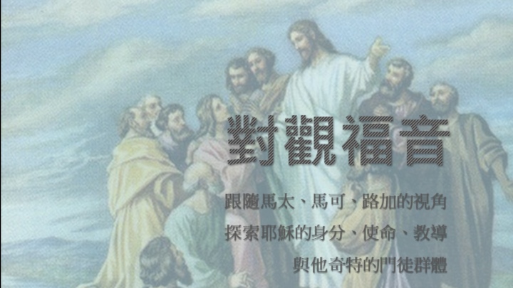 陆尊恩博士《对观福音》30小时神学密集课（线上自学） logo