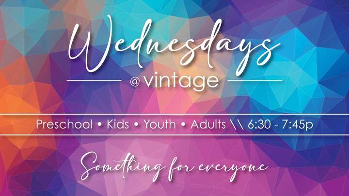 Wednesday Nights at Vintage logo
