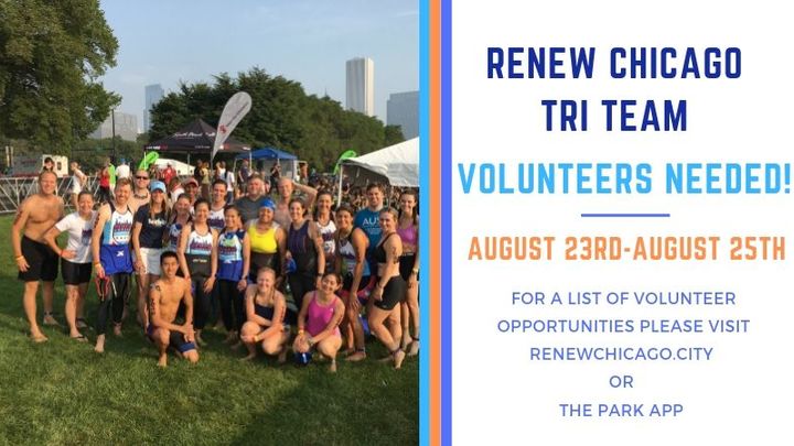 Renew Chicago Triathlon Volunteer logo image