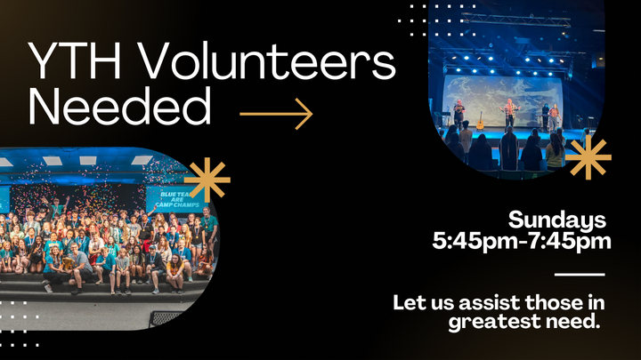 YTH Leaders Needed logo