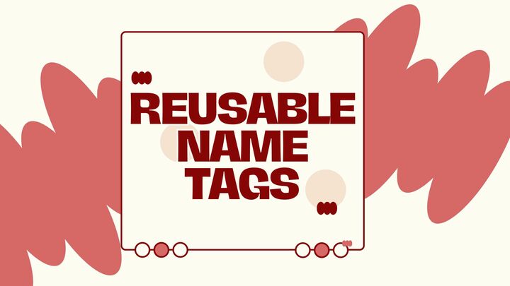 Reusable Name Tags logo