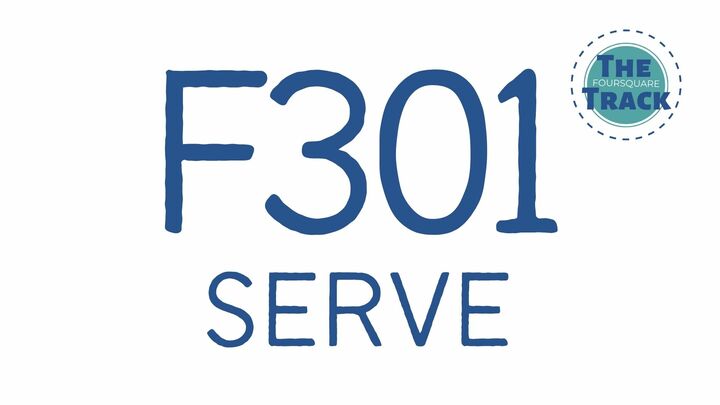 Foursquare 301 (F301) : Serve logo