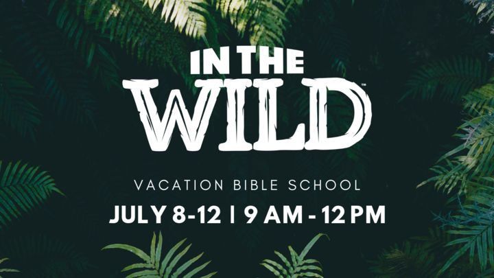 "In the Wild" Vacation Bible School logo image