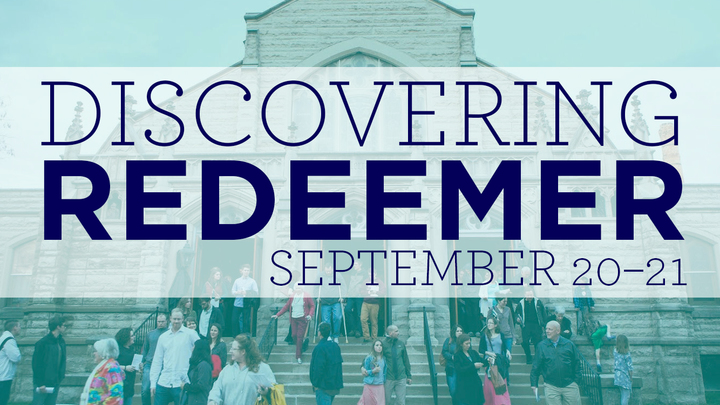 Discovering Redeemer | September 2019 logo image