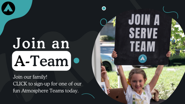 Atmosphere A-Team Volunteers logo