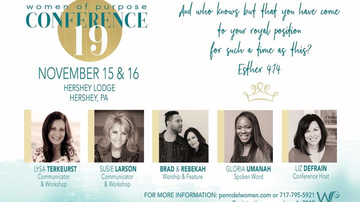 Women of Purpose Fall Conference - November 15-16 logo image