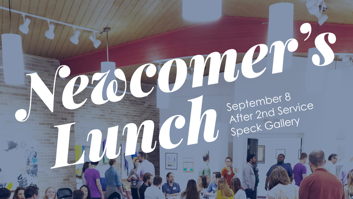 September Newcomer's Lunch logo image