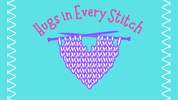 Hugs in Every Stitch logo