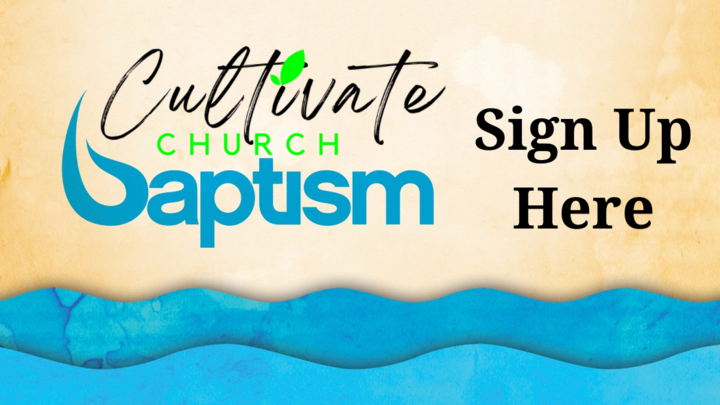 I want to be Baptized logo