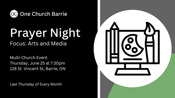 Focus on Arts and Media - Prayer Night logo