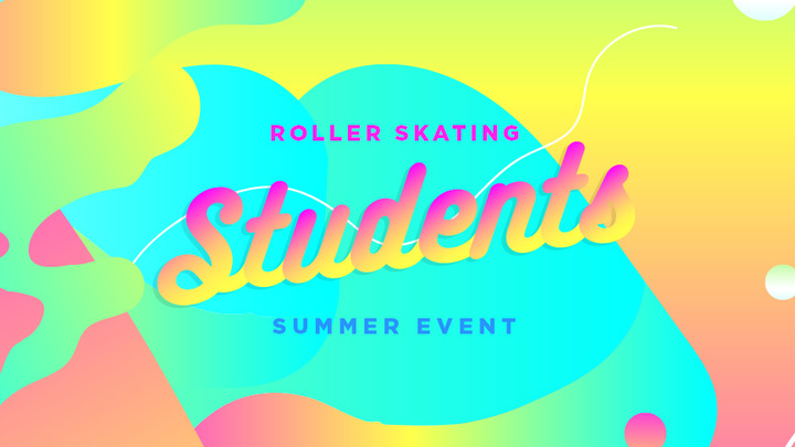 Students Summer: Roller Skating logo image