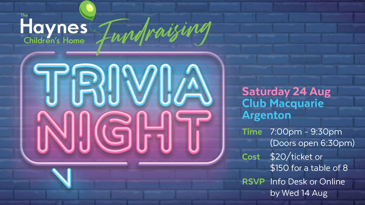 Haynes Children's Home Trivia Night logo image
