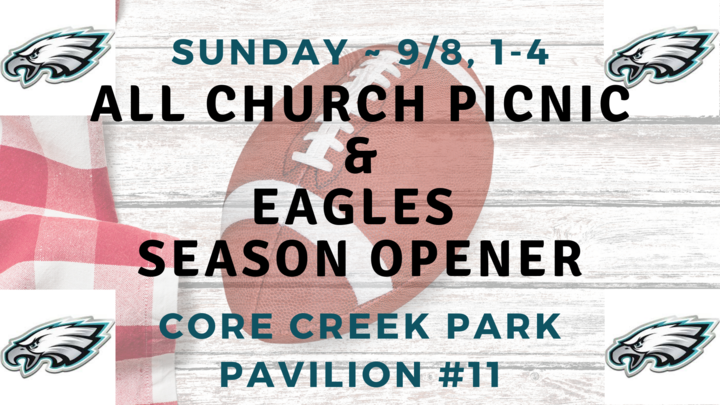 All Church Picnic & Eagles Season Opener logo image