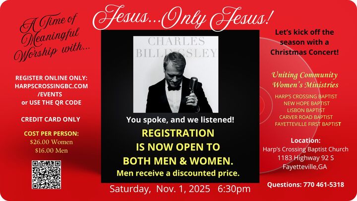 Charles Billingsley Christmas Concert logo