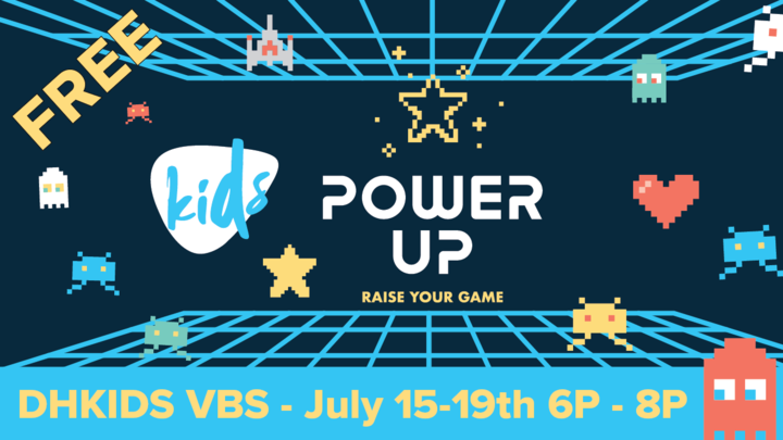 Power Up VBS logo image