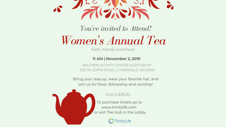 Trinity Women Annual Tea logo image