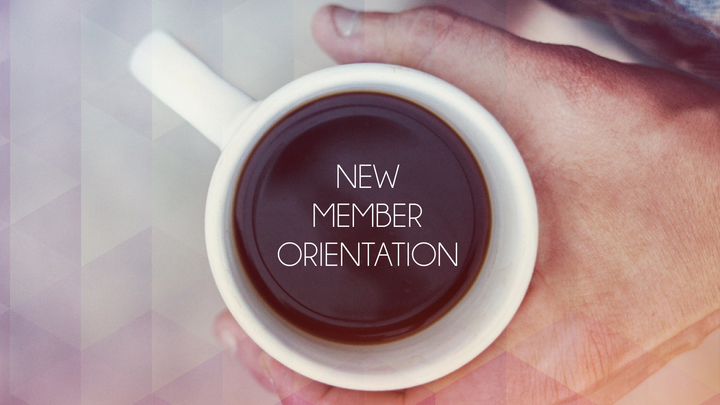 New Member Orientation logo image