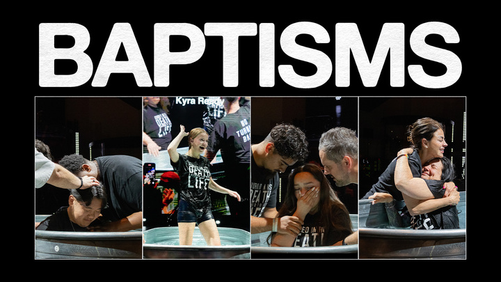BAPTISM SUNDAY + BAPTISM CLASS logo