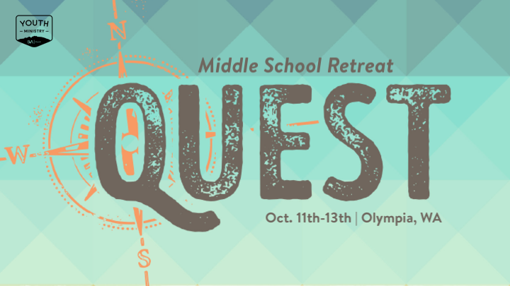 QUEST Middle School Retreat logo image