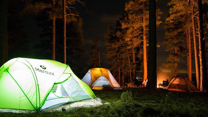 Church Camping Trip logo image