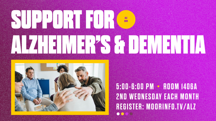 Support for Alzheimer's and Dementia logo