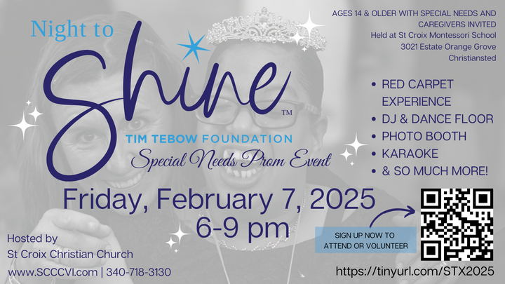 Night To Shine 2025 logo