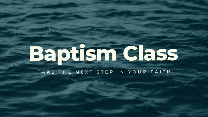 Baptism Class logo