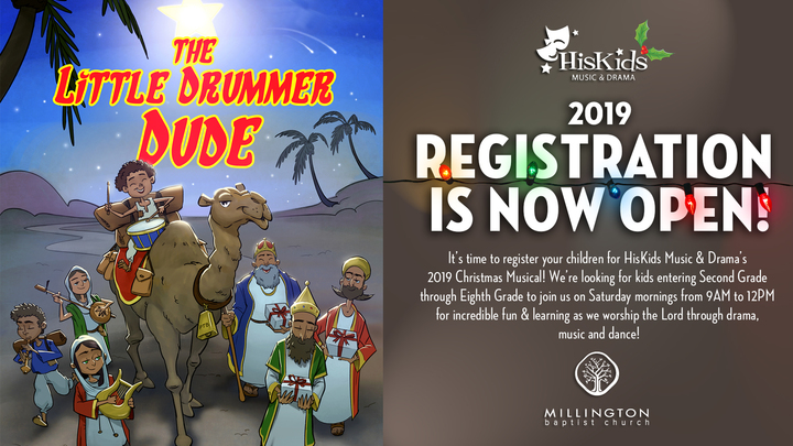 HisKids Music & Drama 2019 logo image