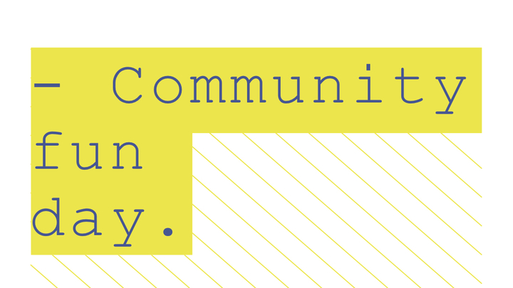 Community Fun Day logo image
