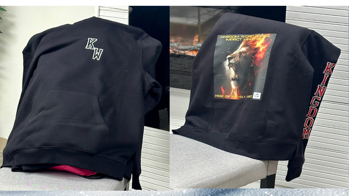 Get your Kingdom Word Sweater-Hoodie logo