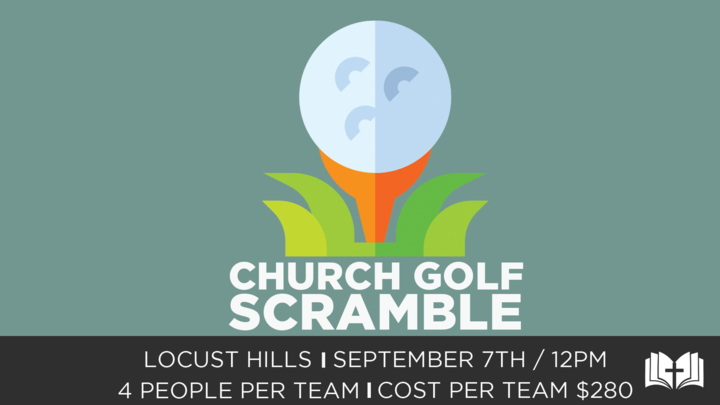 Church Golf Scramble logo image