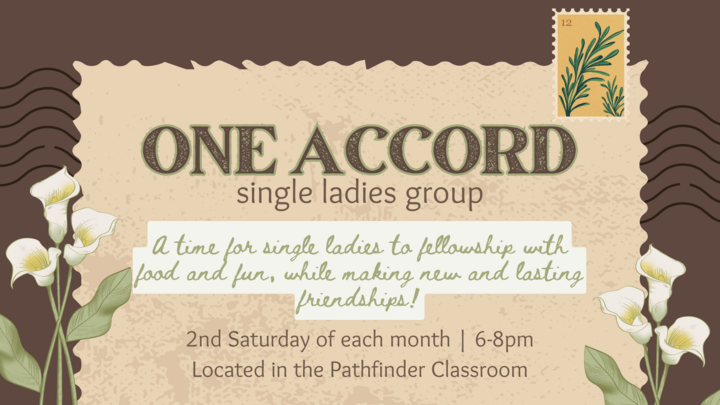 One Accord Single Ladies Group logo