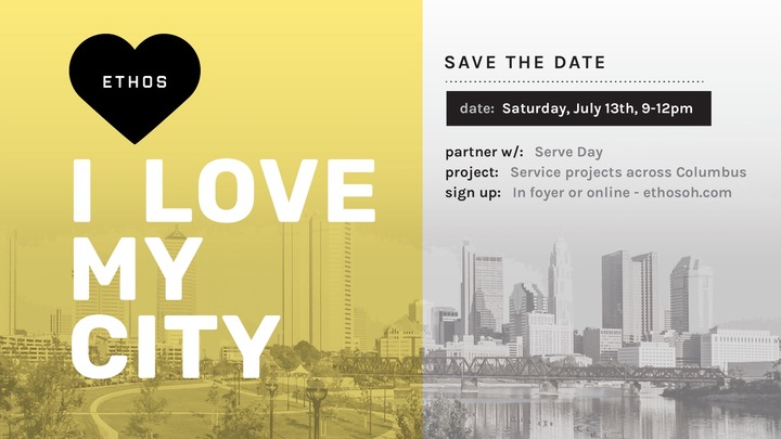 I Love My City logo image