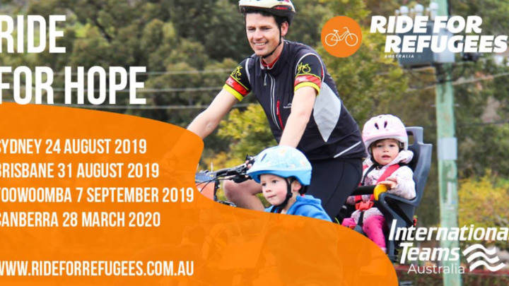 Ride for Refugees 2019 logo image