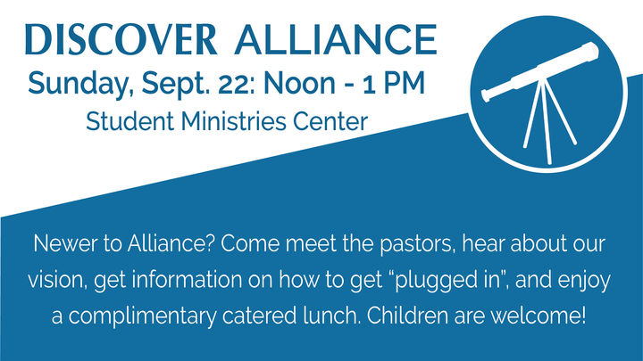 Discover Alliance Lunch logo image