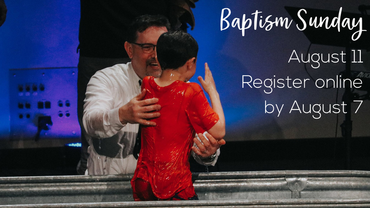 Baptism Sunday logo image