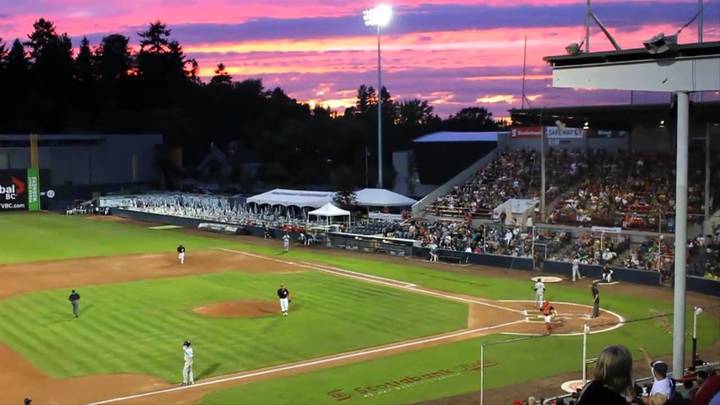 Westside @ the Vancouver Canadians vs Salem-Keizer Volcanoes (baseball) logo image