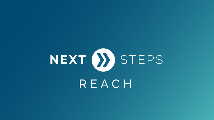 Next Steps: Reach logo image