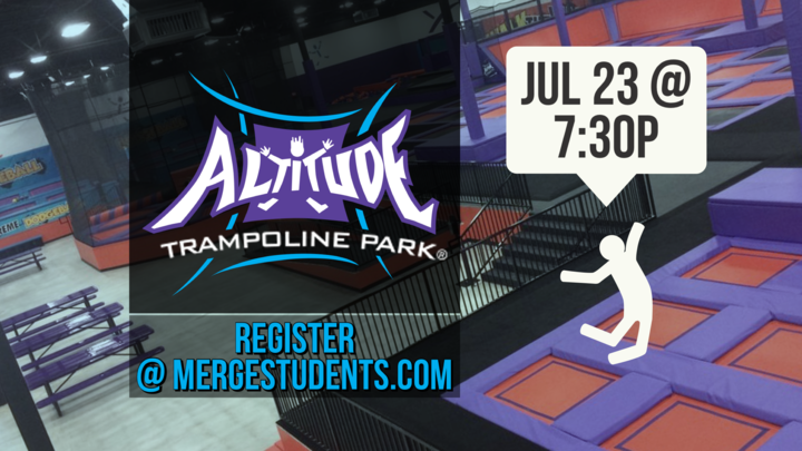 MERGE Altitude Trampoline Park REGISTRATION REQUIRED logo image