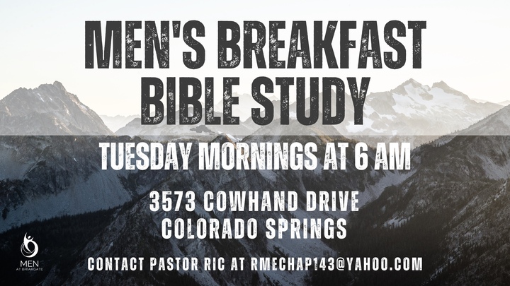 Men's Breakfast Tuesday Mornings logo