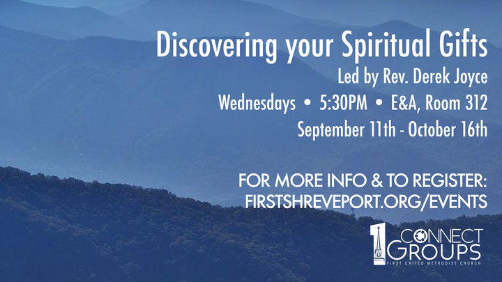 Discovering Your Spiritual Gifts with Rev. Derek Joyce logo image