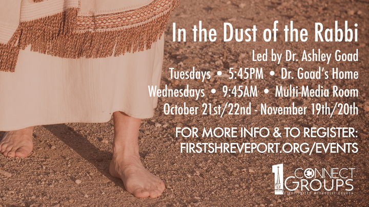 In the Dust of the Rabbi - Women's Study led by Dr. Ashley Goad logo image