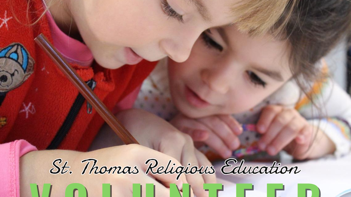 Religious Ed Volunteers 2019 - 2020 logo image