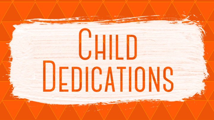 Child Dedication Fall 2019 logo image