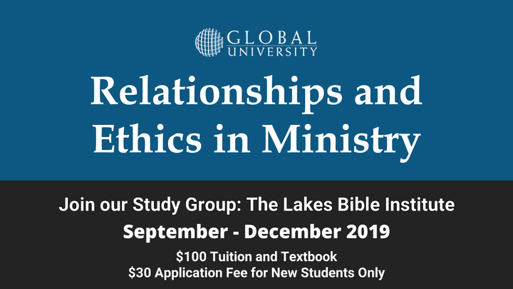 MIN 181 Relationships and Ethics in Ministry Class logo image